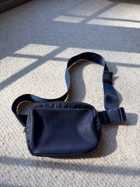 Navy Blue Crossbody Sling Bag - Minimal Everyday Carry